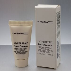 5 For $25 Item🌸 MAC Hyper Real Fresh Canvas Cream To Foam Cleanser